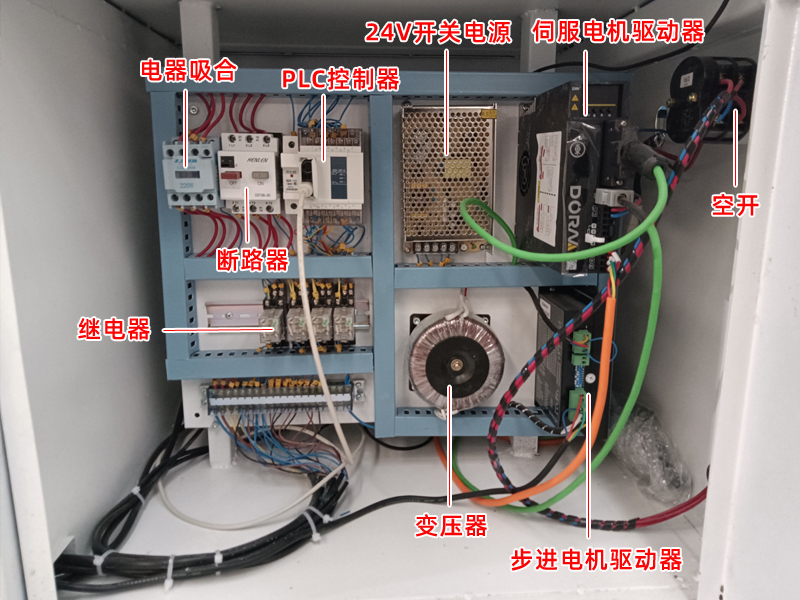 好美数控铝型材自动切割机结构之电控系统